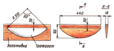 Изготовление деревянной части кораблика